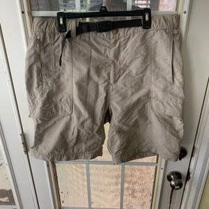 Men’s XL NorthFace Khaki Cargo Shorts